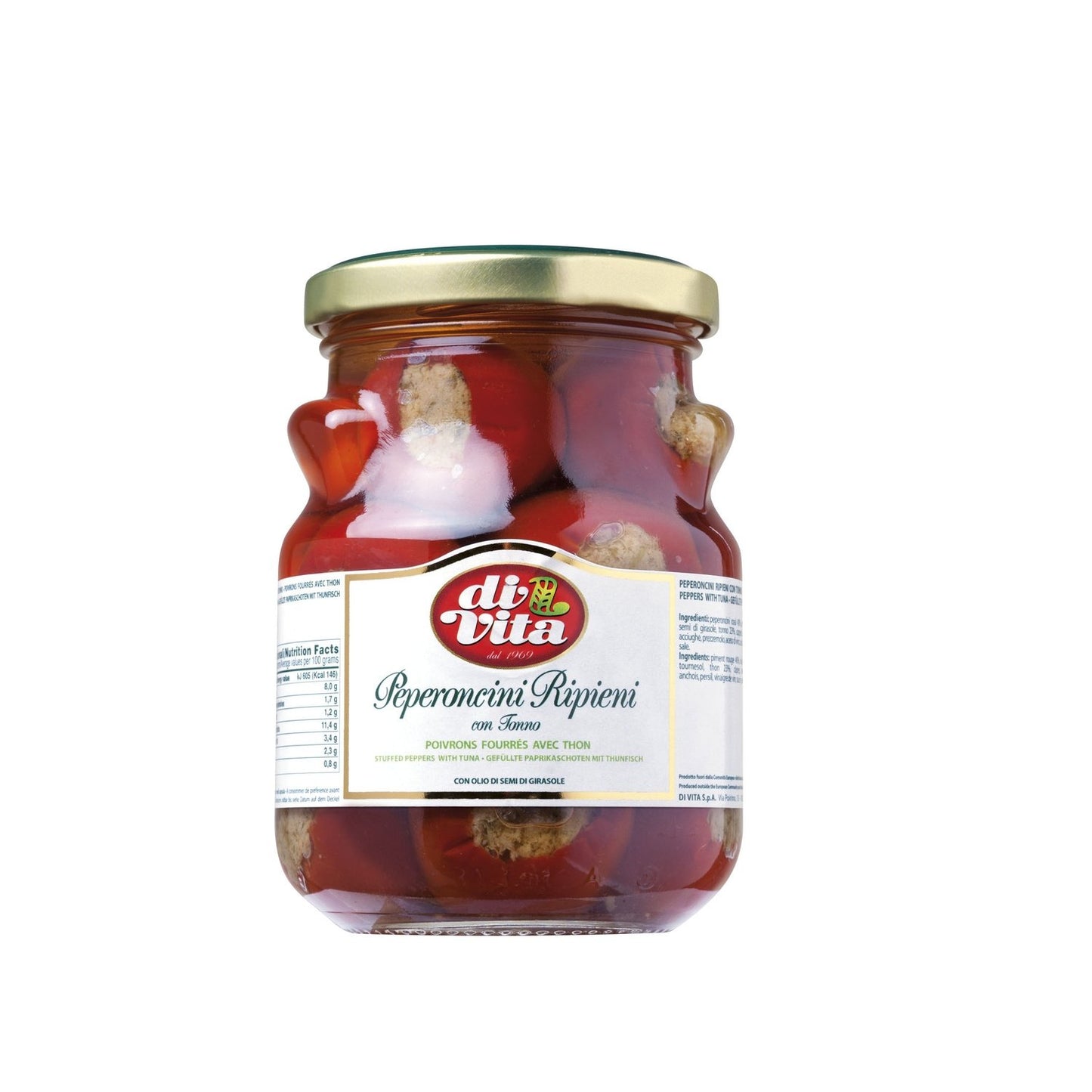 Gefüllte Paprika mit DI VITA Thunfisch