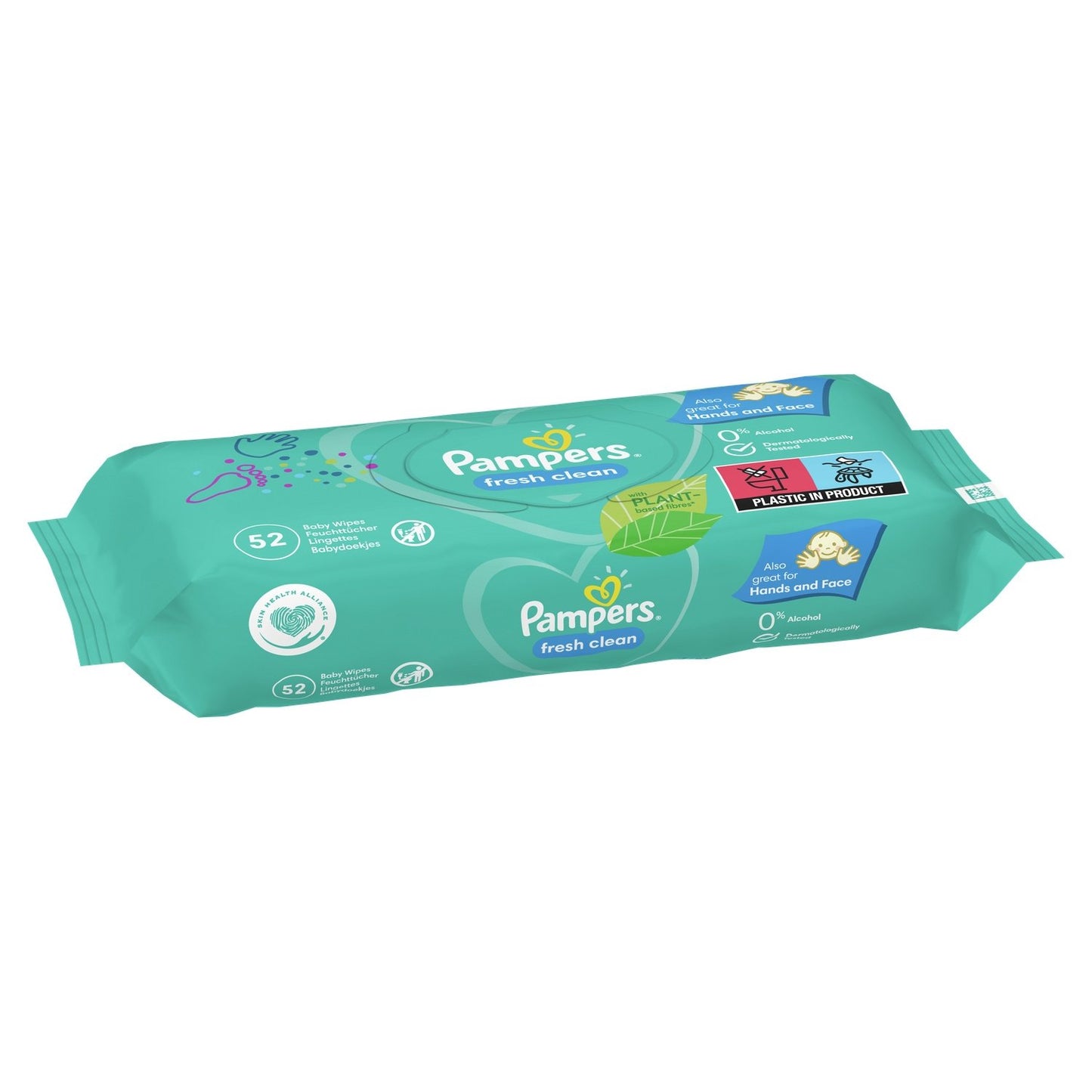 Lingettes Bébé Nettoyantes Corps, Mains et Visage Fraîches PAMPERS