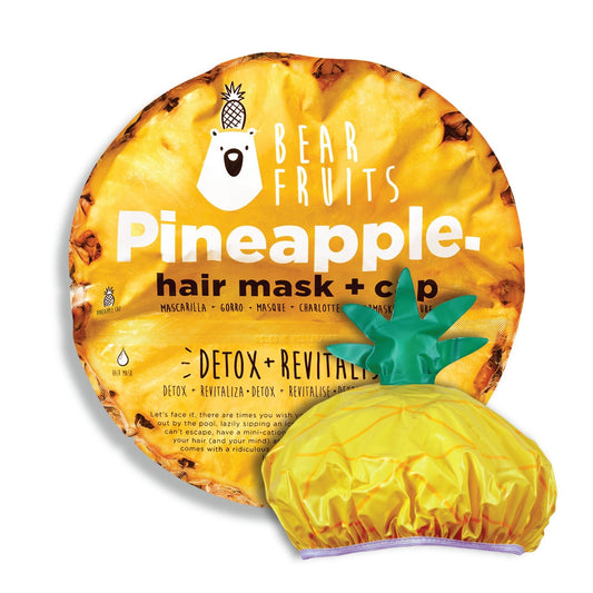 Ananas + Charlotte Detox Revitalisierende Haarmaske BÄRENFRÜCHTE