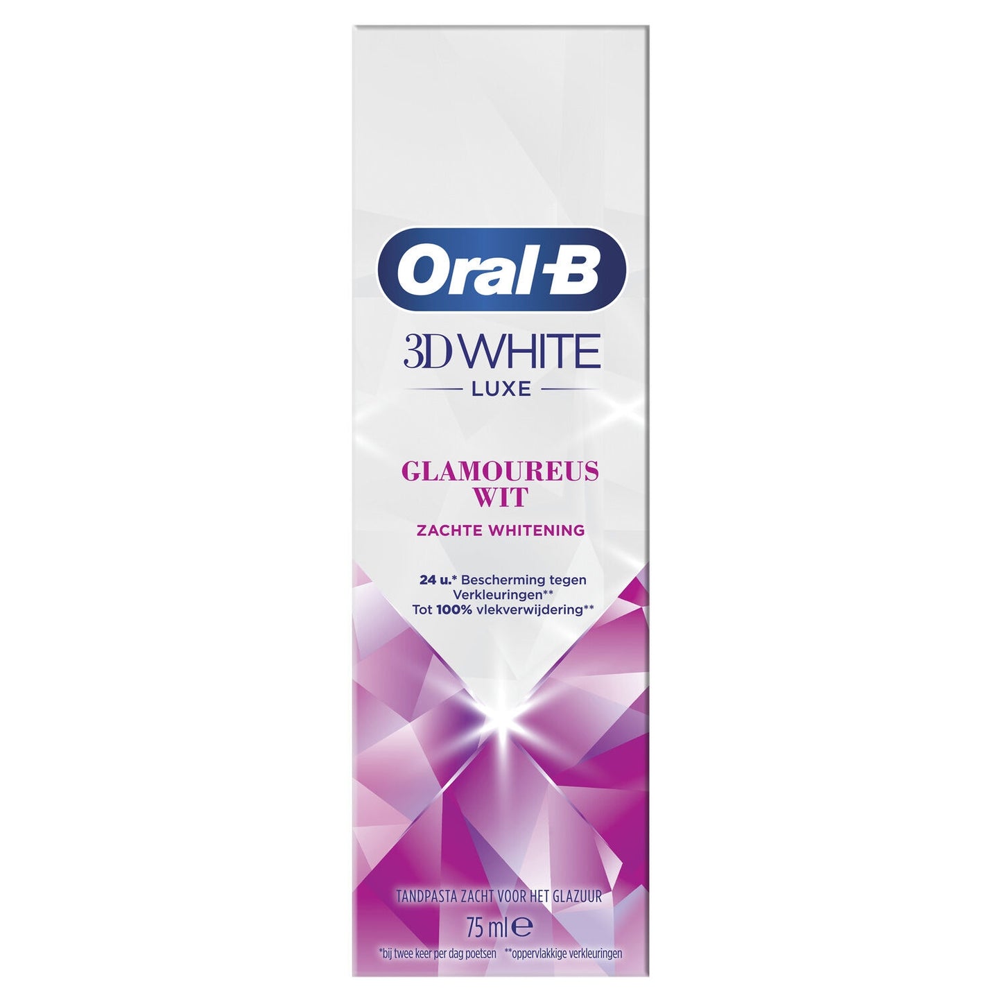 ORAL-B 3D White Luxe Zahnpasta für weiße Zähne und Glamour
