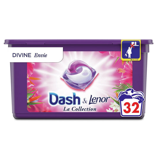 All-in-1-Kapselwaschmittel aus der Divine Envie DASH-Kollektion