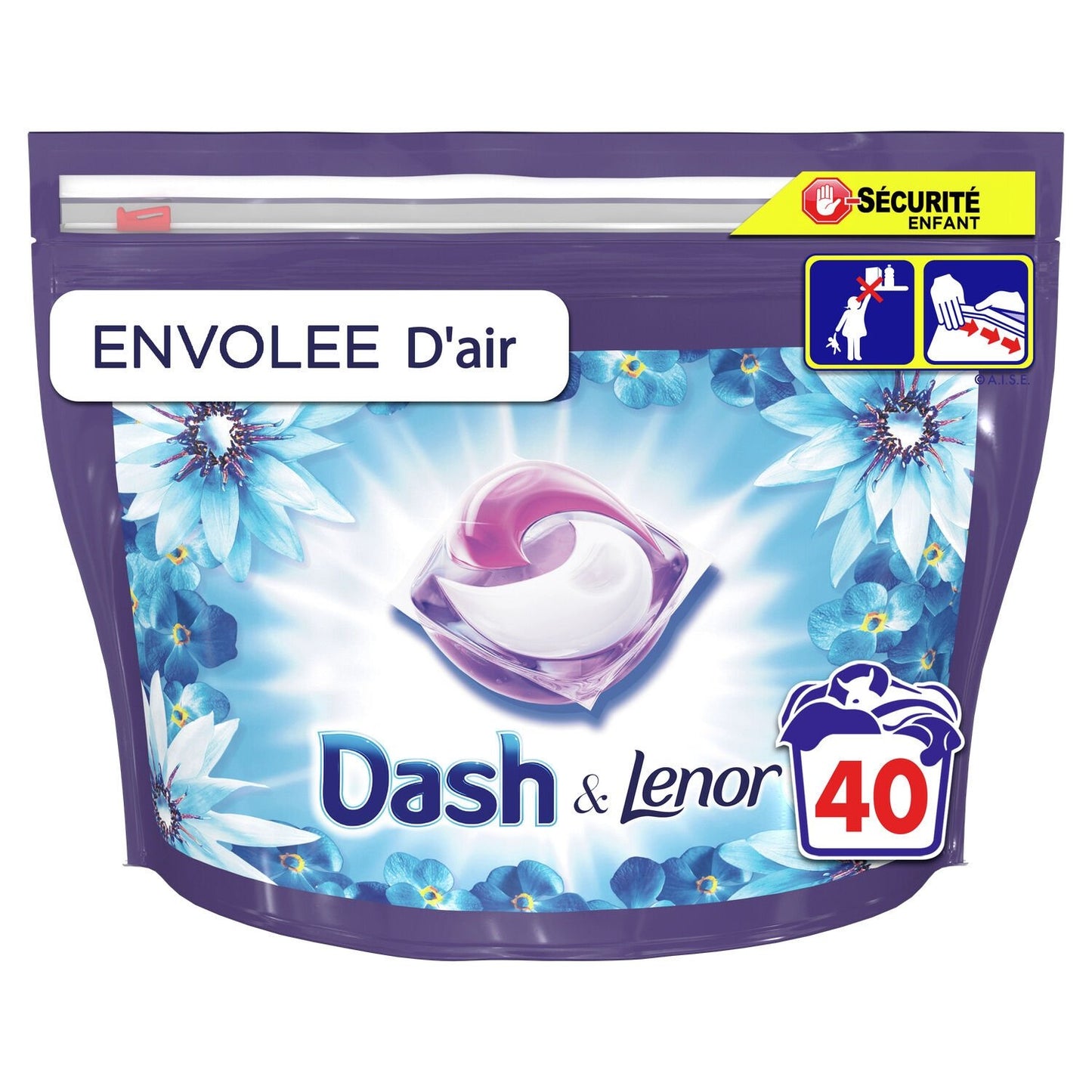 DASH 3-in-1 Air Flight Capsule Laundry Detergent