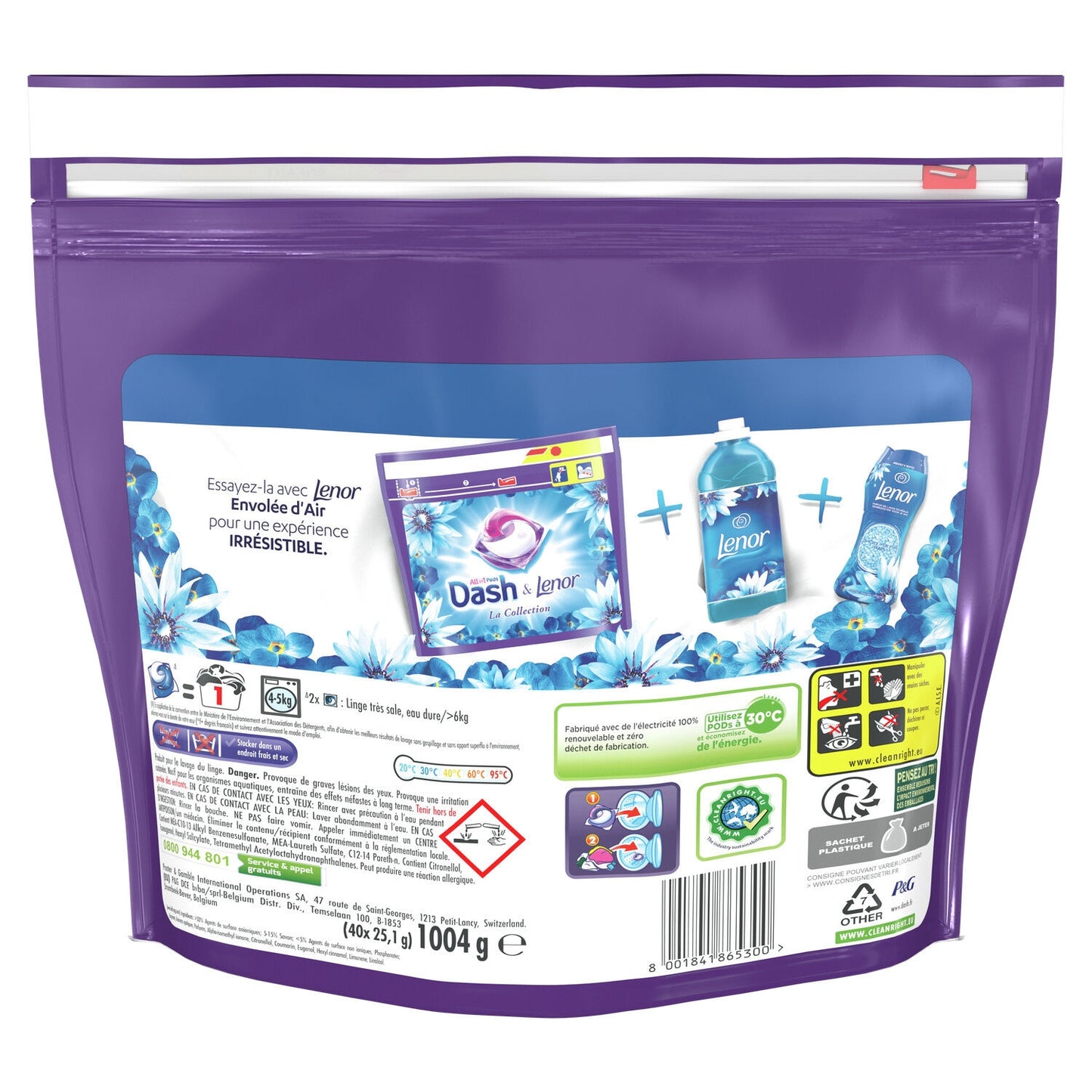 DASH 3-in-1 Air Flight Capsule Laundry Detergent