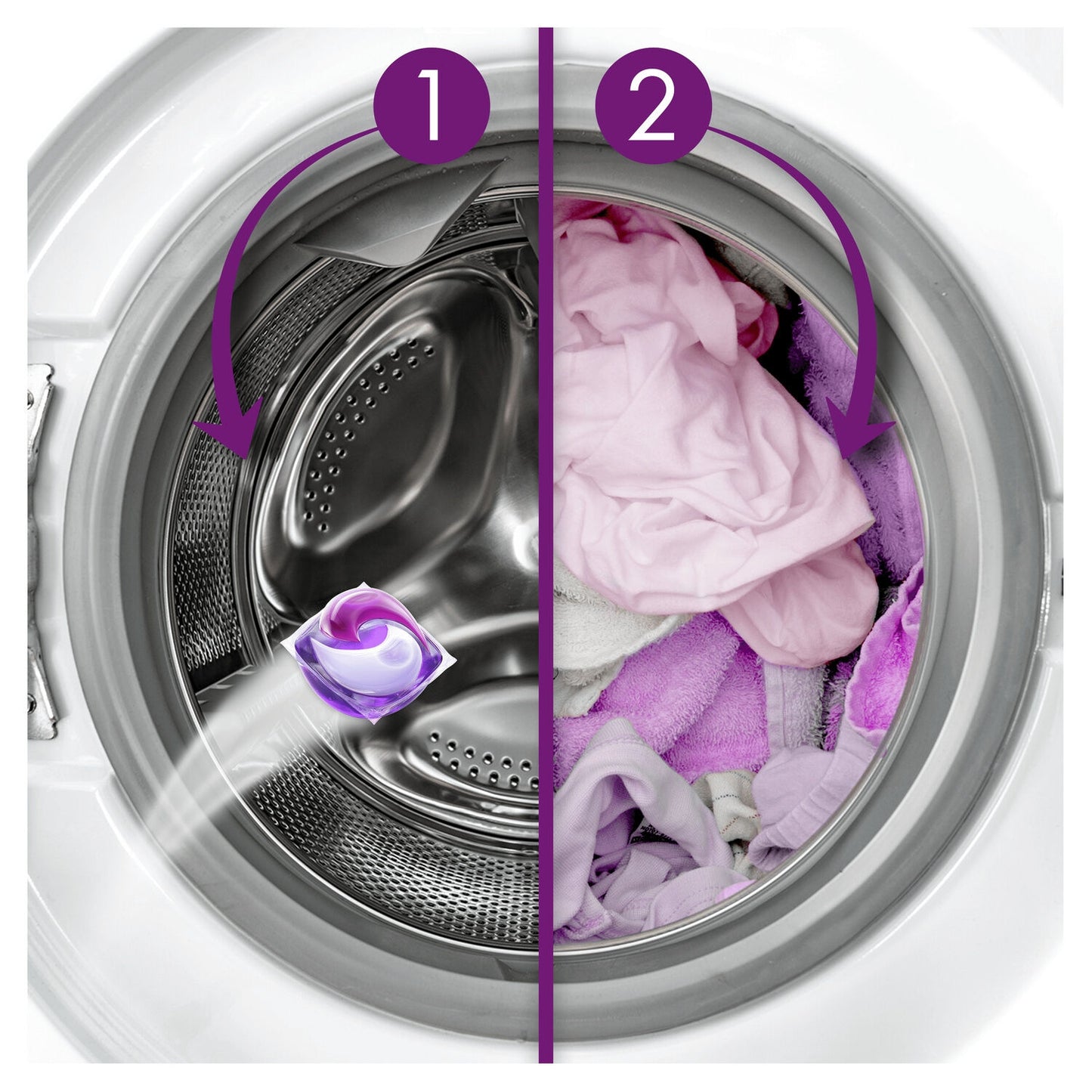 Lessive Capsule Envolée d'Air & 3en1 DASH