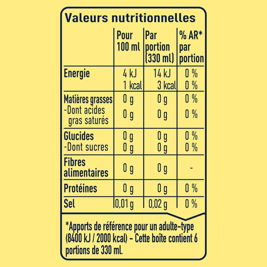 Eau Gazeuse Aromatisée Citron Zeste de Citron SAN PELLEGRINO ESSENZA