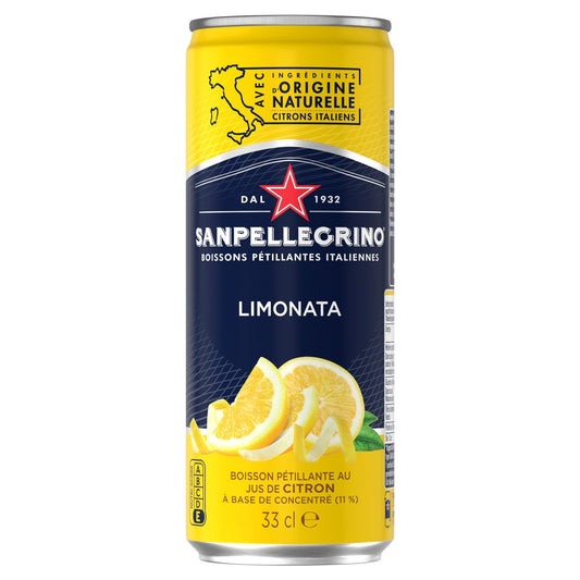 Eau Gazeuse Aromatisée Citron SAN PELLEGRINO