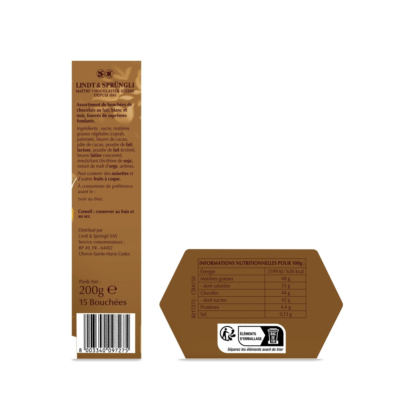 LINDOR LINDT Schokoladensortiment