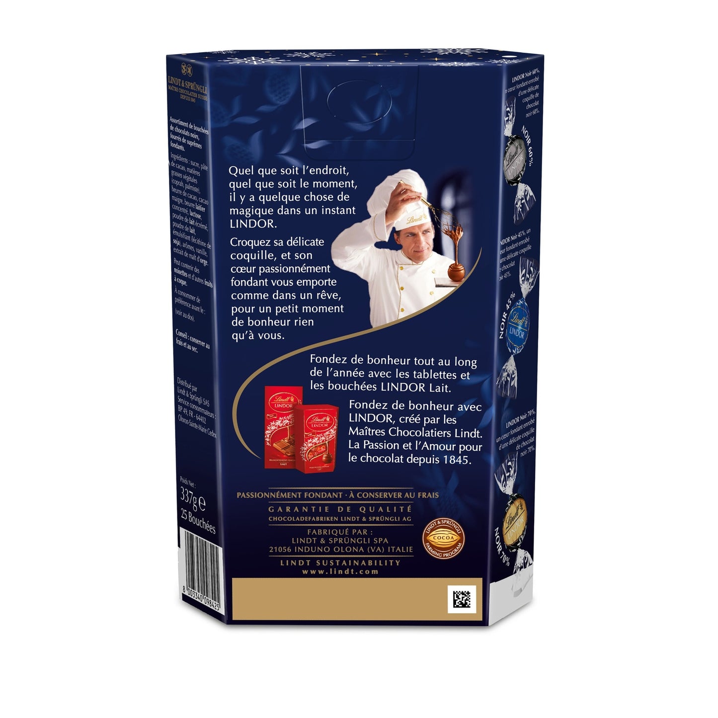 LINDOR LINDT Dark Chocolate Assortment