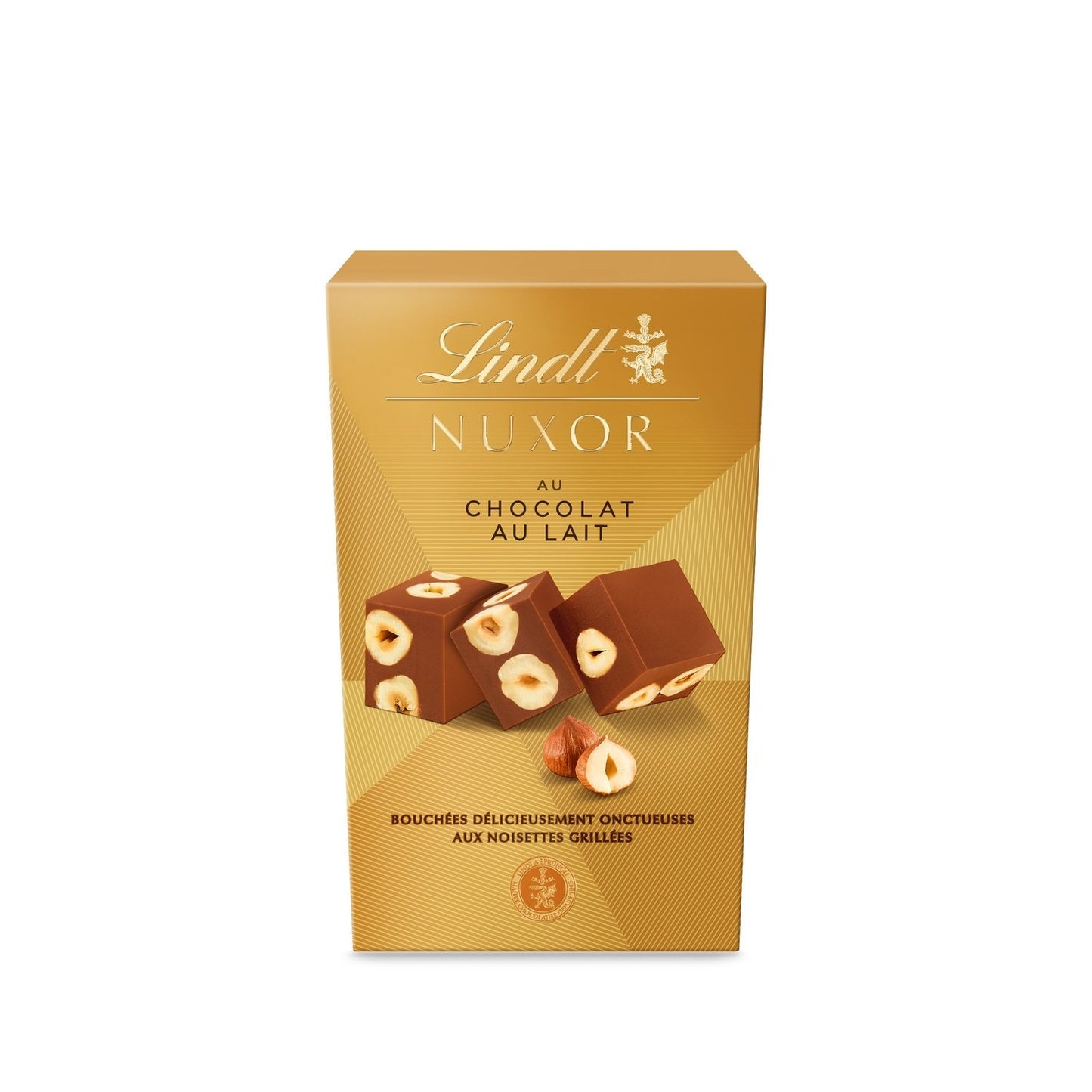 Bouchées Chocolats Lait Noisettes Grillées LINDT la boite de 150g