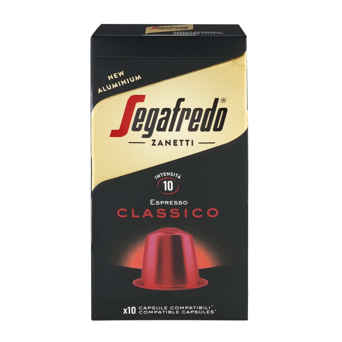 Café Capsules Classico n°10 Compatible Nespresso SEGRAFREDO
