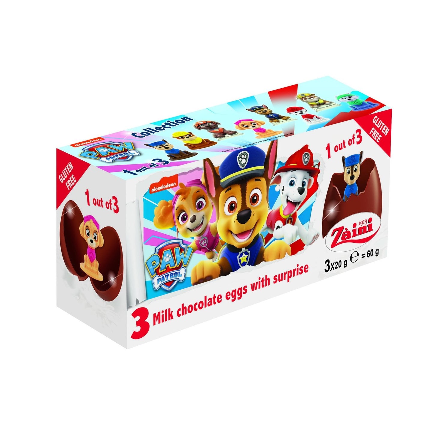 Oeufs Chocolat Lait PAT PATROUILLE