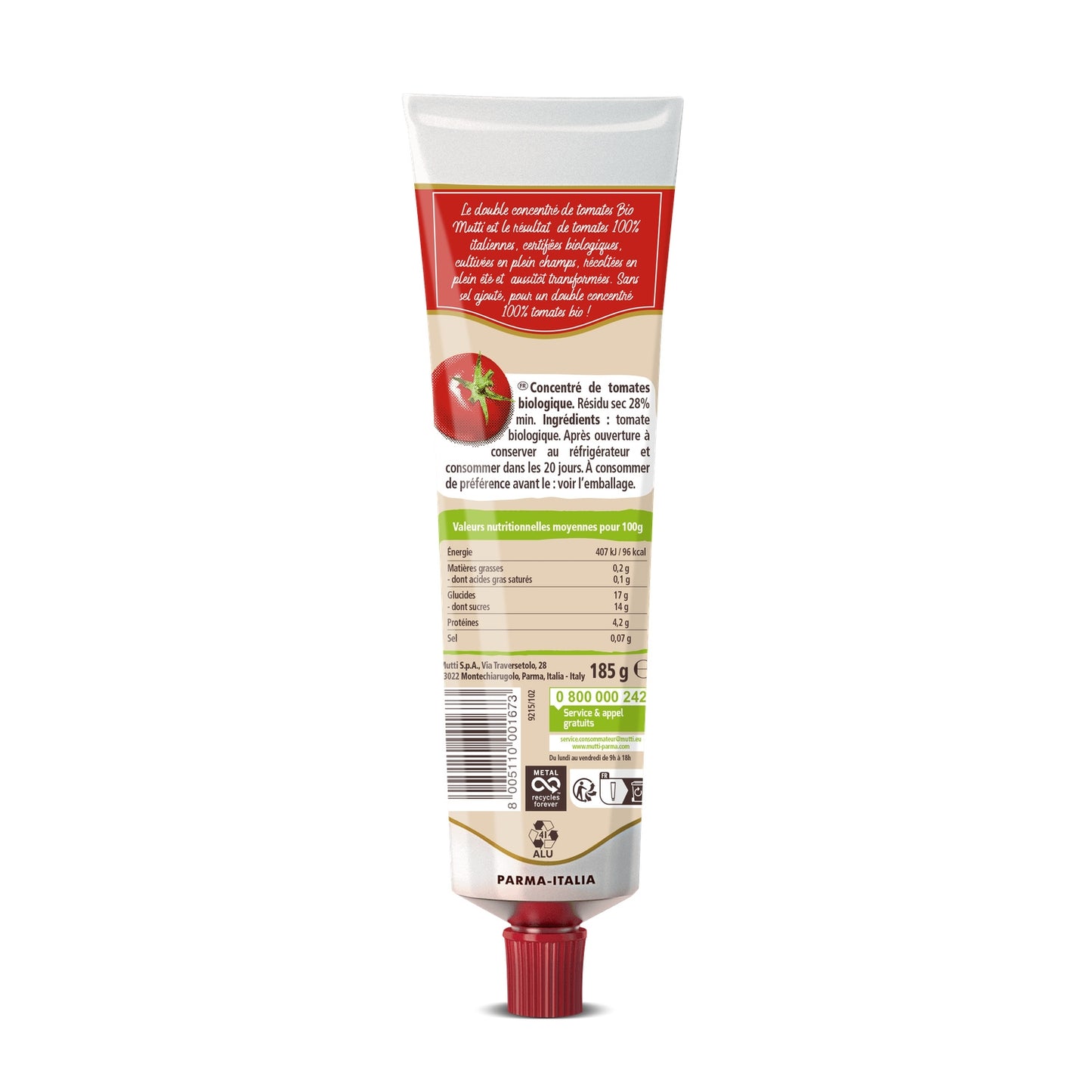 MUTTI Bio Tomatenmark