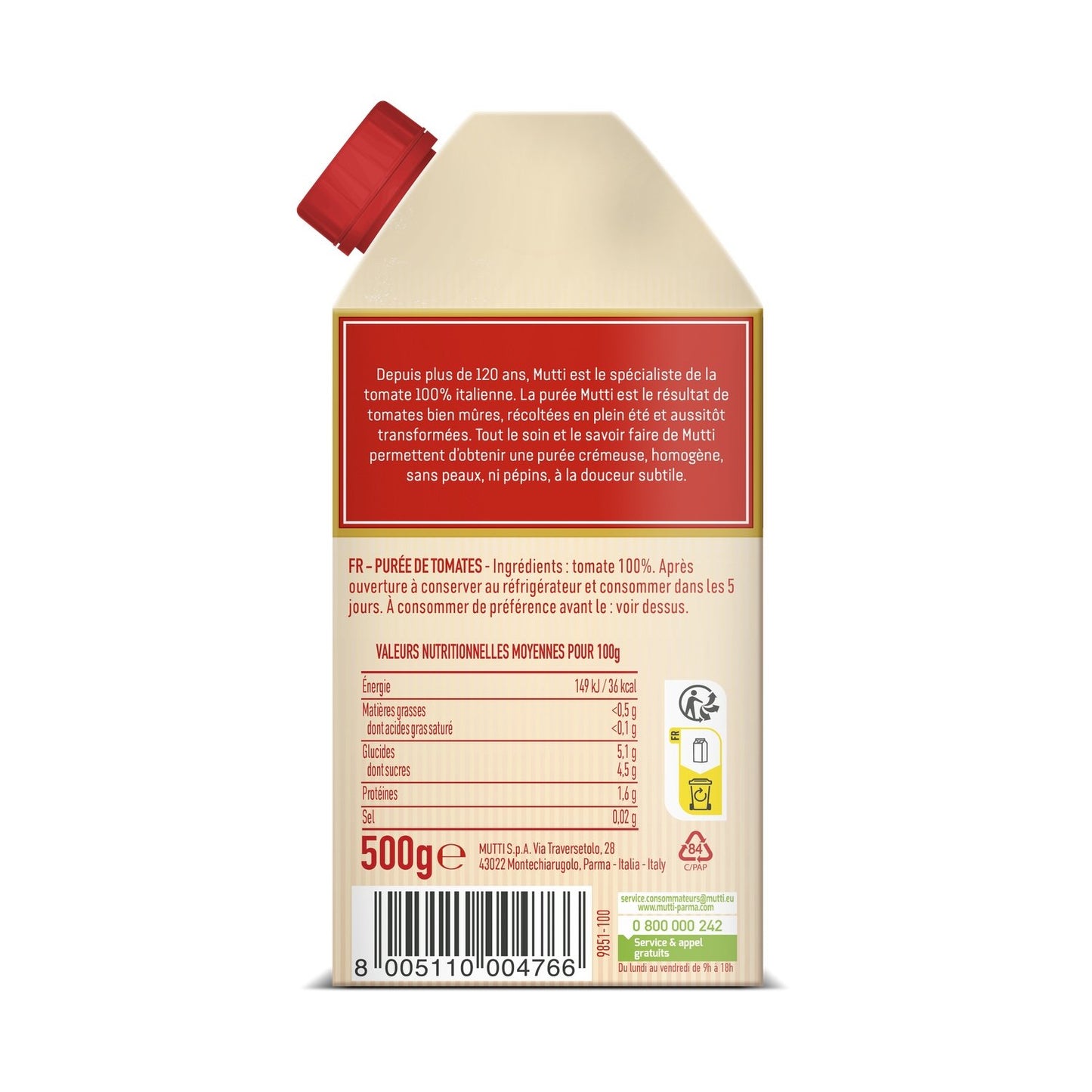 MUTTI Tomato Puree