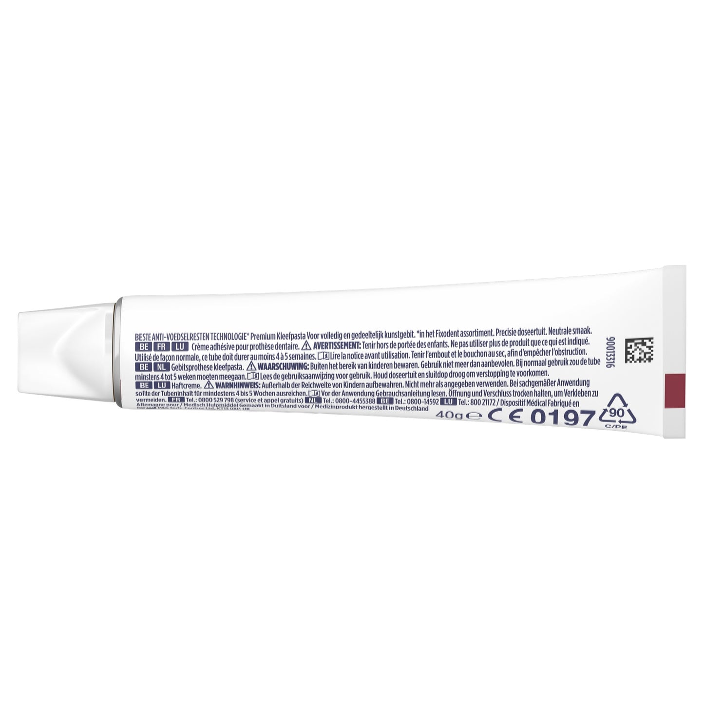FIXODENT Fixation Plus Adhesive Cream