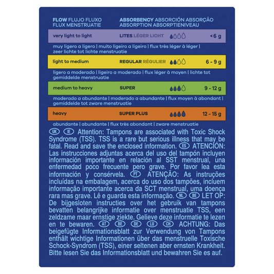 Tampons avec Applicateur Régulier Compak TAMPAX