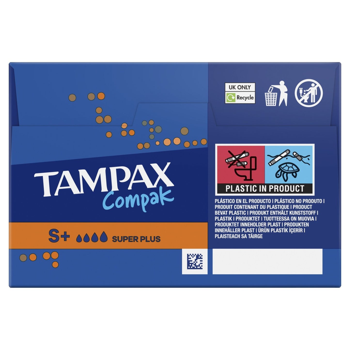 Compak Super Plus Tampons with Applicator TAMPAX