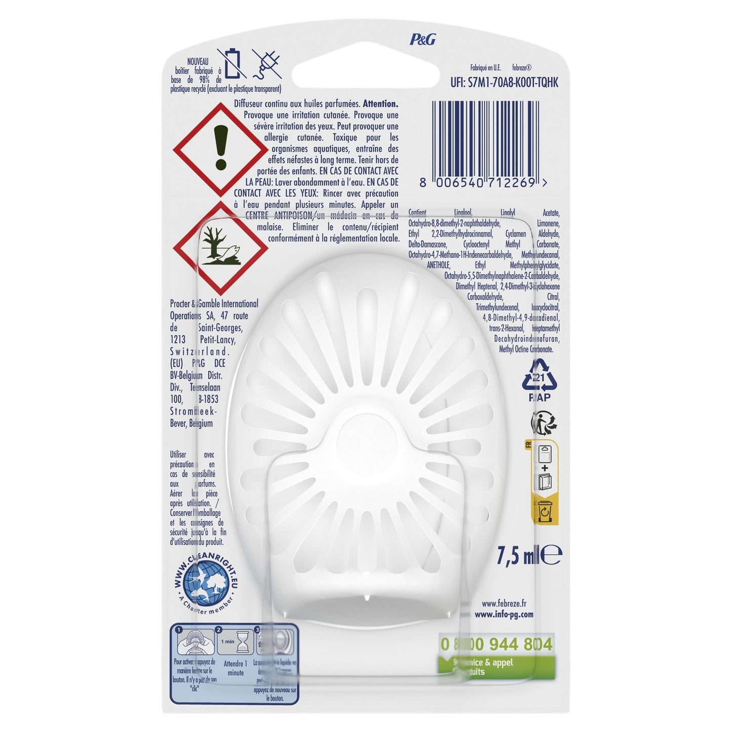FEBREZE Morning Dew Bathroom and Corner Air Freshener