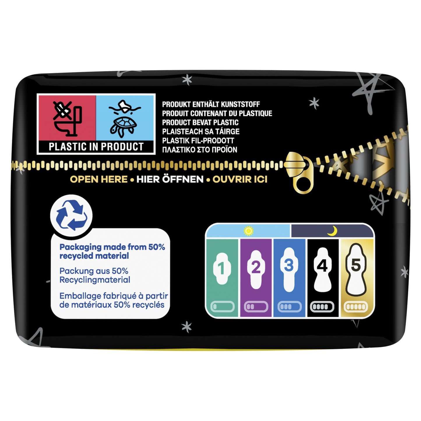 Always Ultra Secure Night Sanitary Towel Size 4