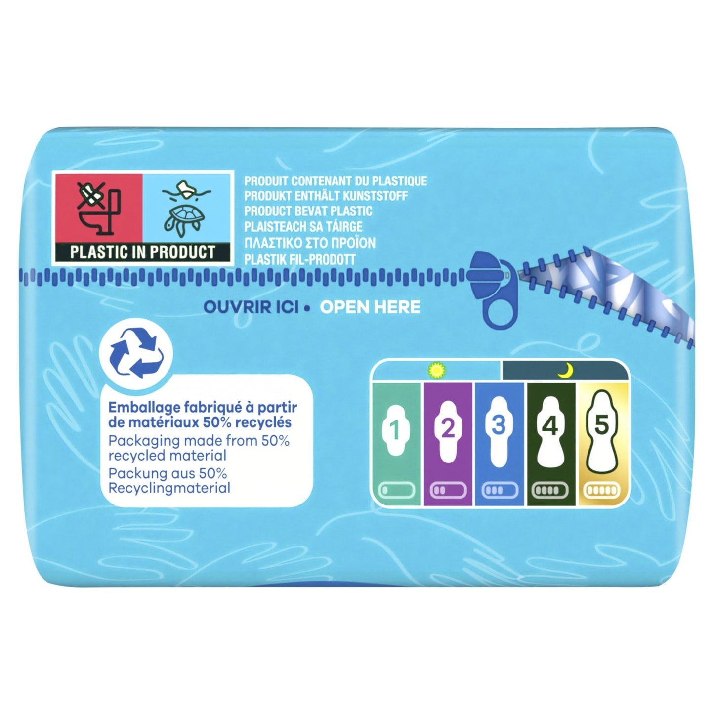 Serviettes Hygiéniques avec Ailettes Ultra Day et Nuit Taille 3 ALWAYS