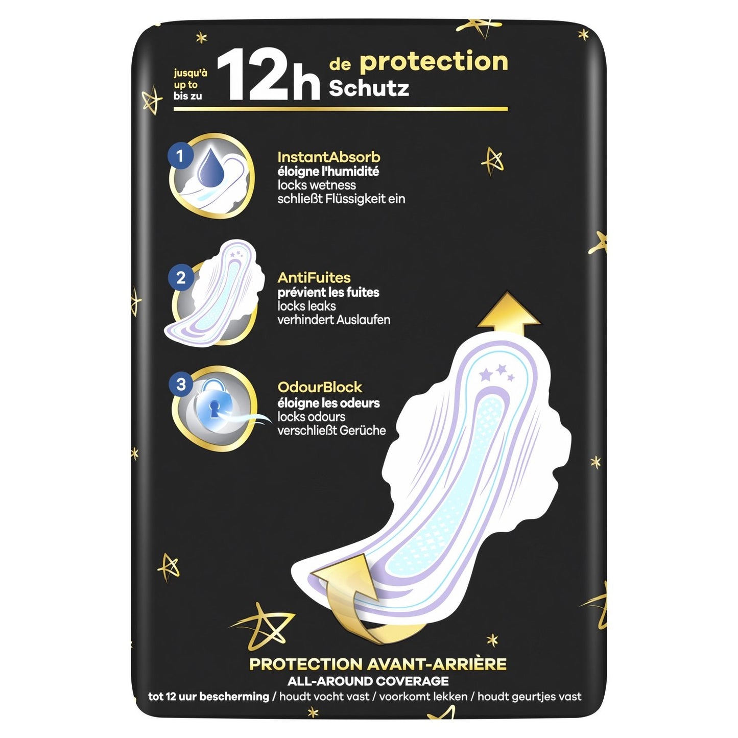 Serviette Hygiénique avec Ailettes Ultra Secure Night Extra Taille 5 ALWAYS