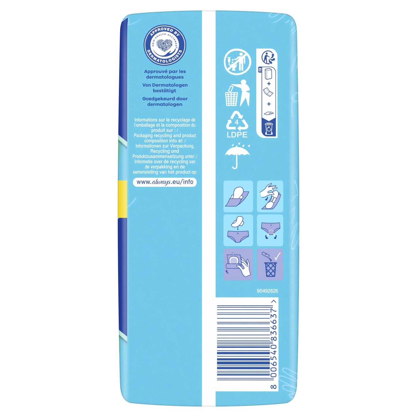 Serviette Hygiénique avec Ailettes Ultra Normal Taille 1 ALWAYS