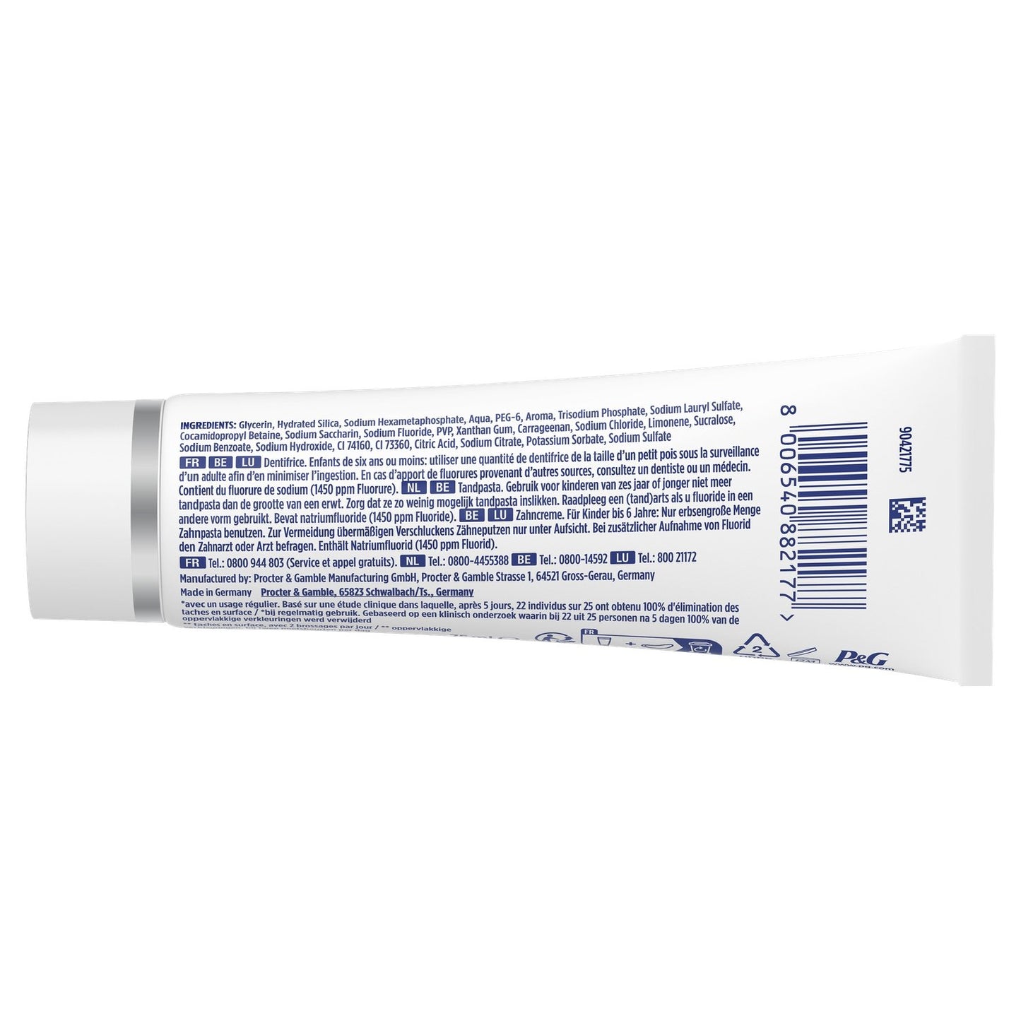 Dentifrice 3d White Advanced Luxe Blancheur Glamour ORAL-B