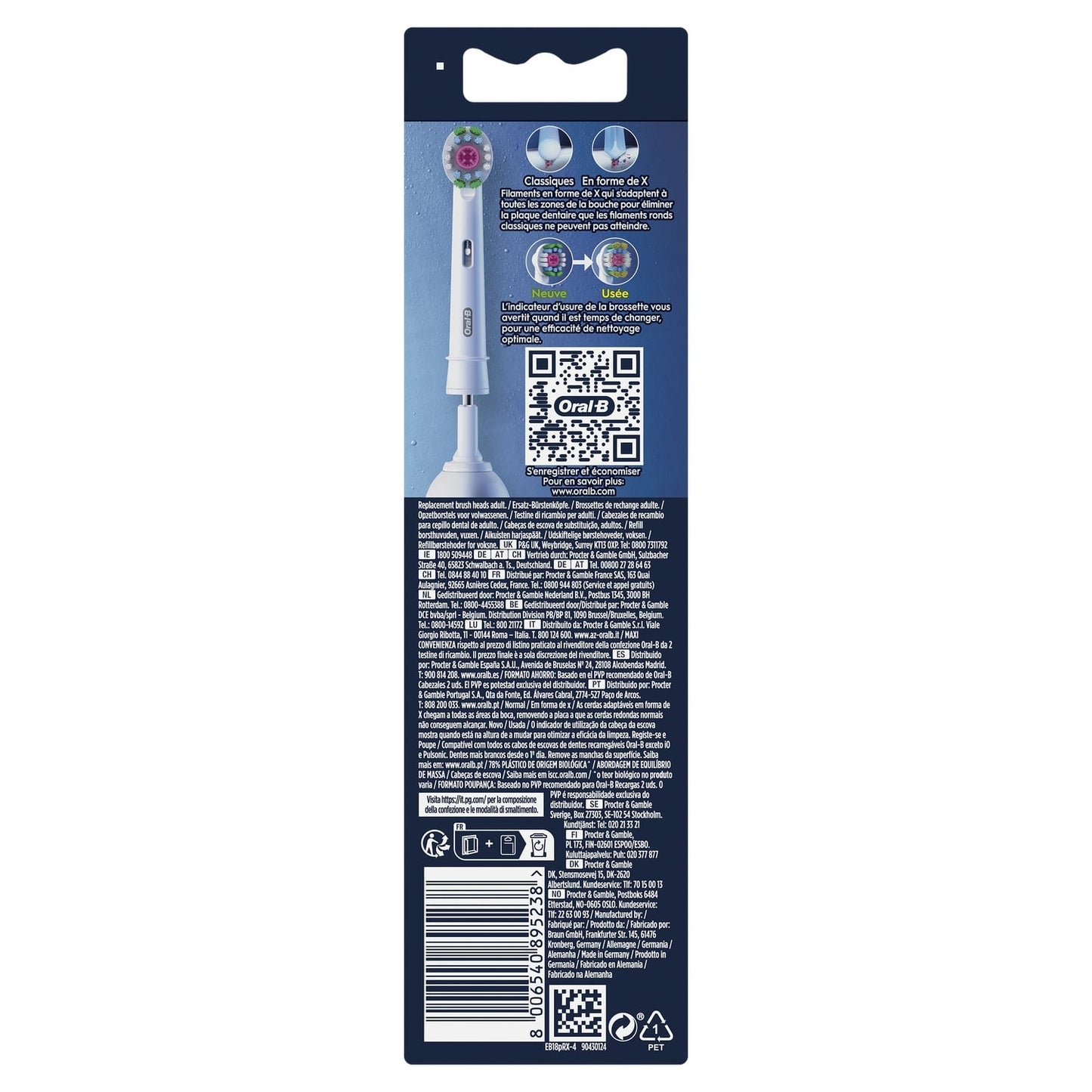 Brossettes 3D White ORAL-B