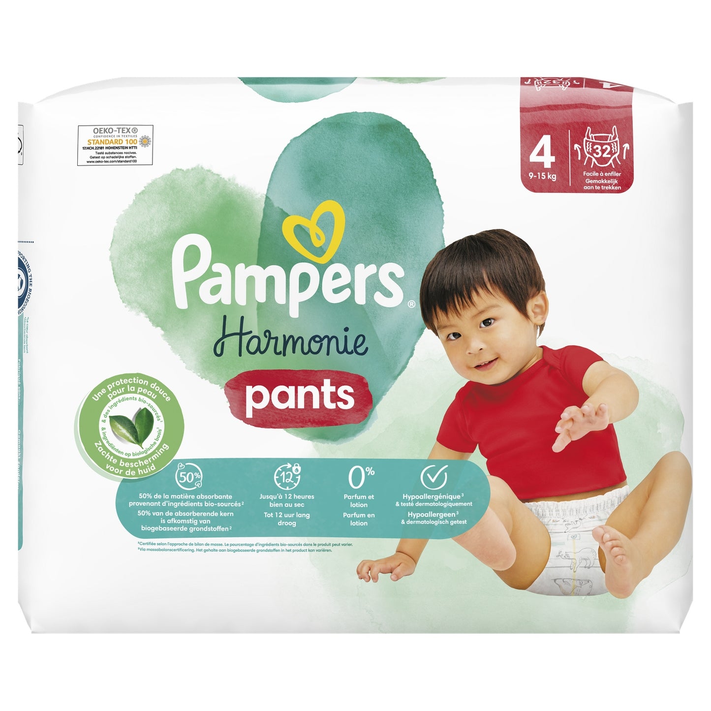 Couches-Culottes Harmonie Taille 4 9kg 15kg PAMPERS