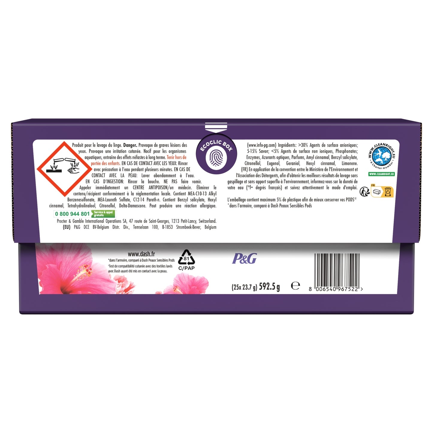 DASH Peony & Hibiscus Freshness Pods All-In-1 Waschmittelkapsel