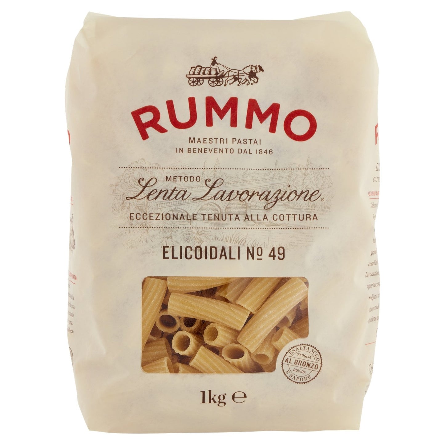 Pâtes Elicoidali N°49 RUMMO le paquet d'1Kg