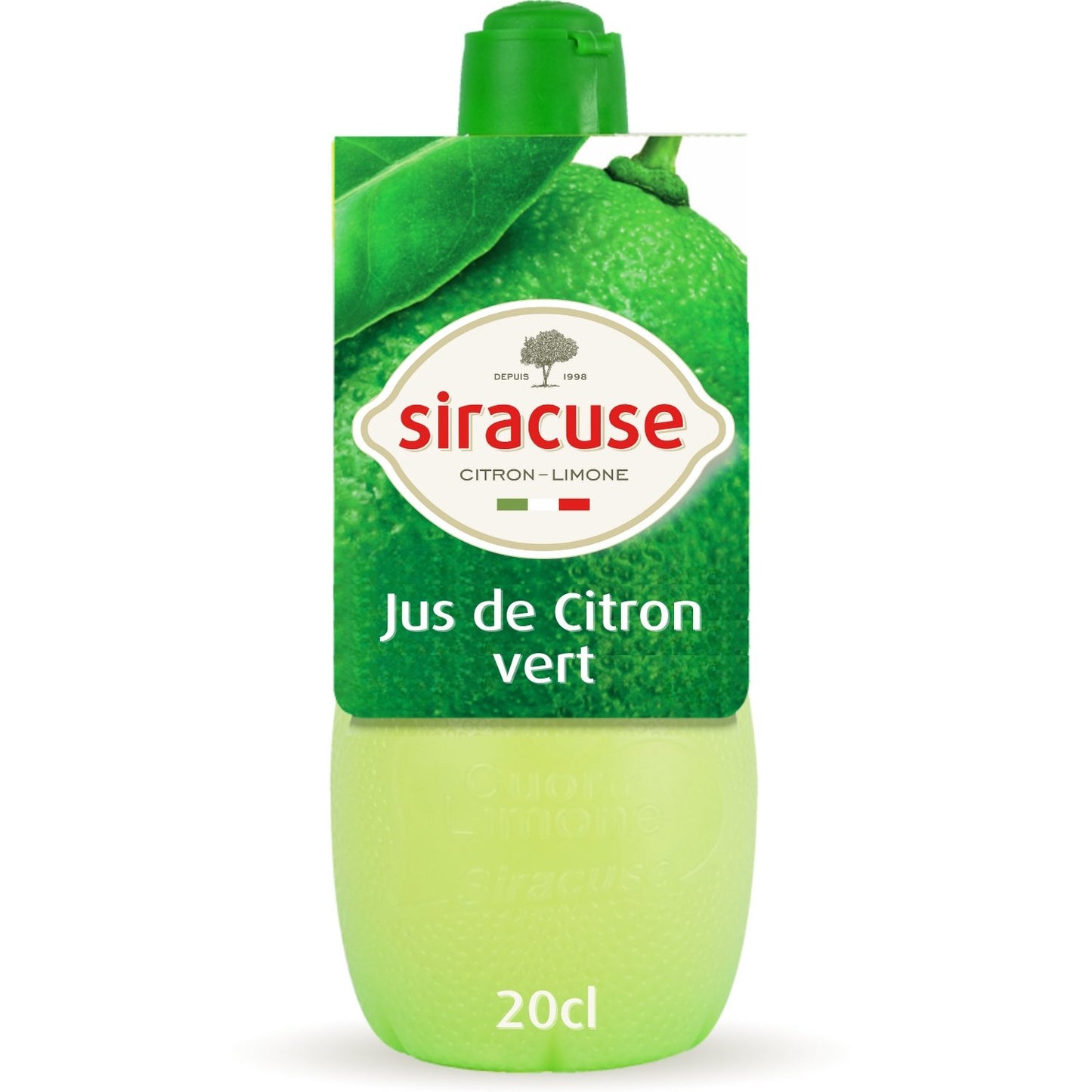 Jus de Citron Vert SIRACUSE le flacon de 20 cl
