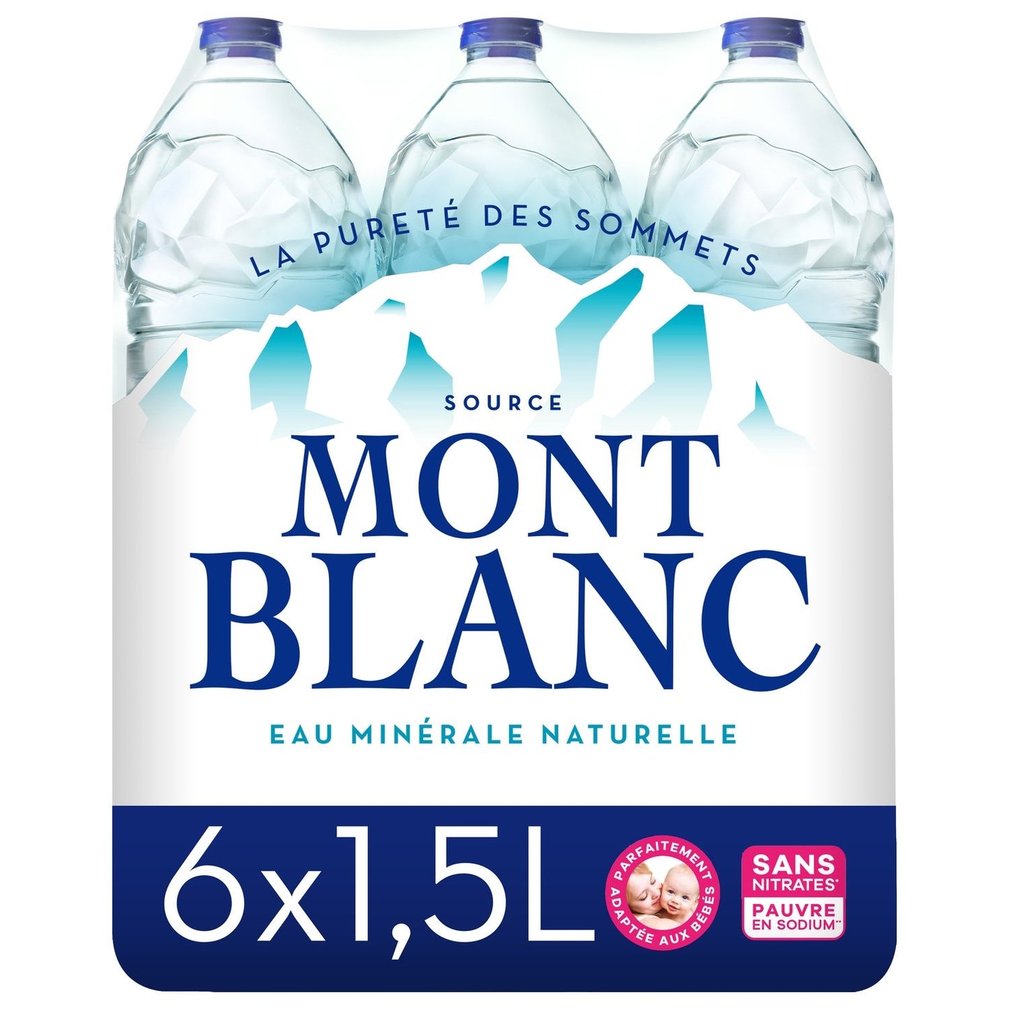 MONT BLANC Stilles natürliches Mineralwasser