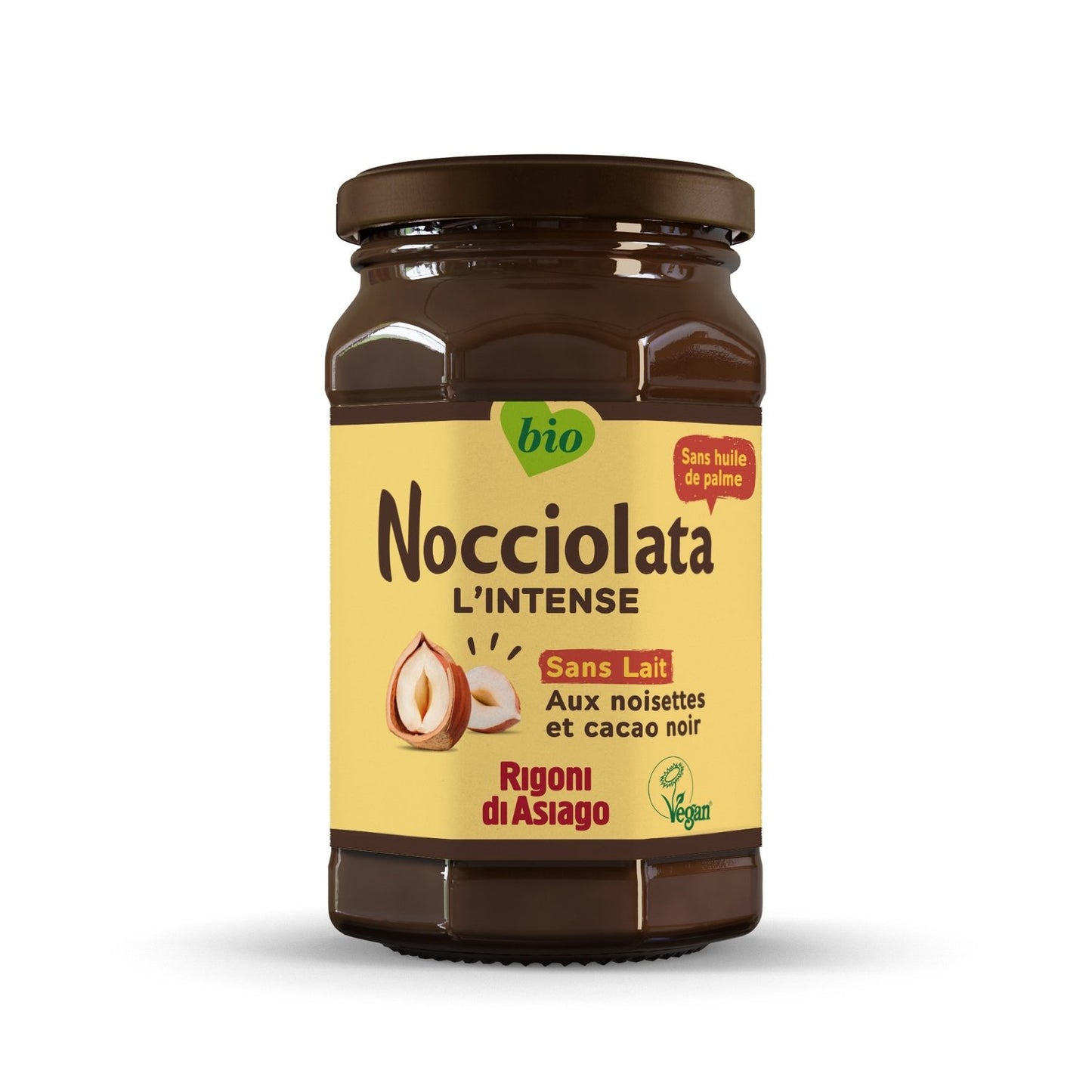 Pâte à Tartiner Cacao & Noisettes Nocciolata Bio Sans Lait RIGONI DI ASIAGO
