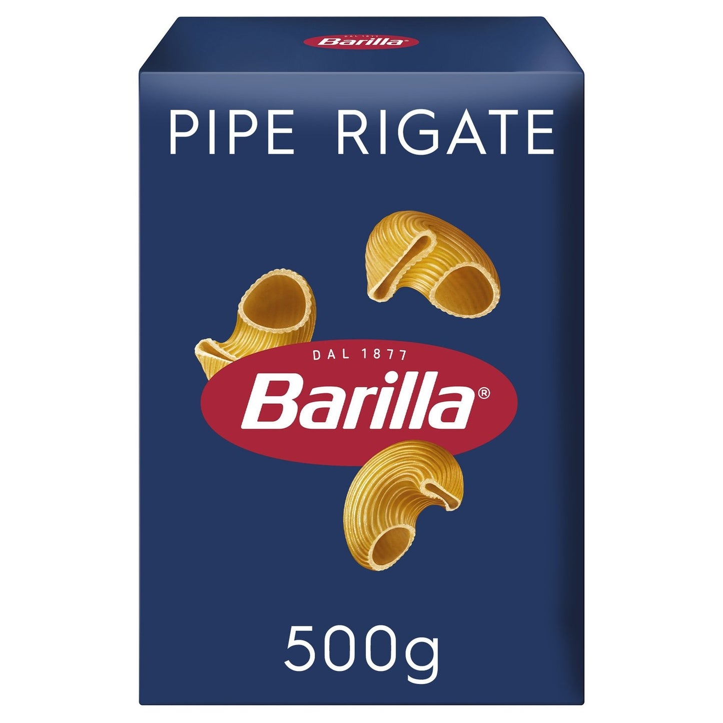 Pâtes Pipe Rigate BARILLA la boîte de 500g