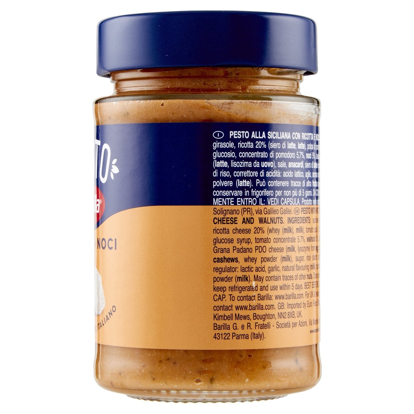 BARILLA Ricotta-Walnuss-Pesto-Sauce