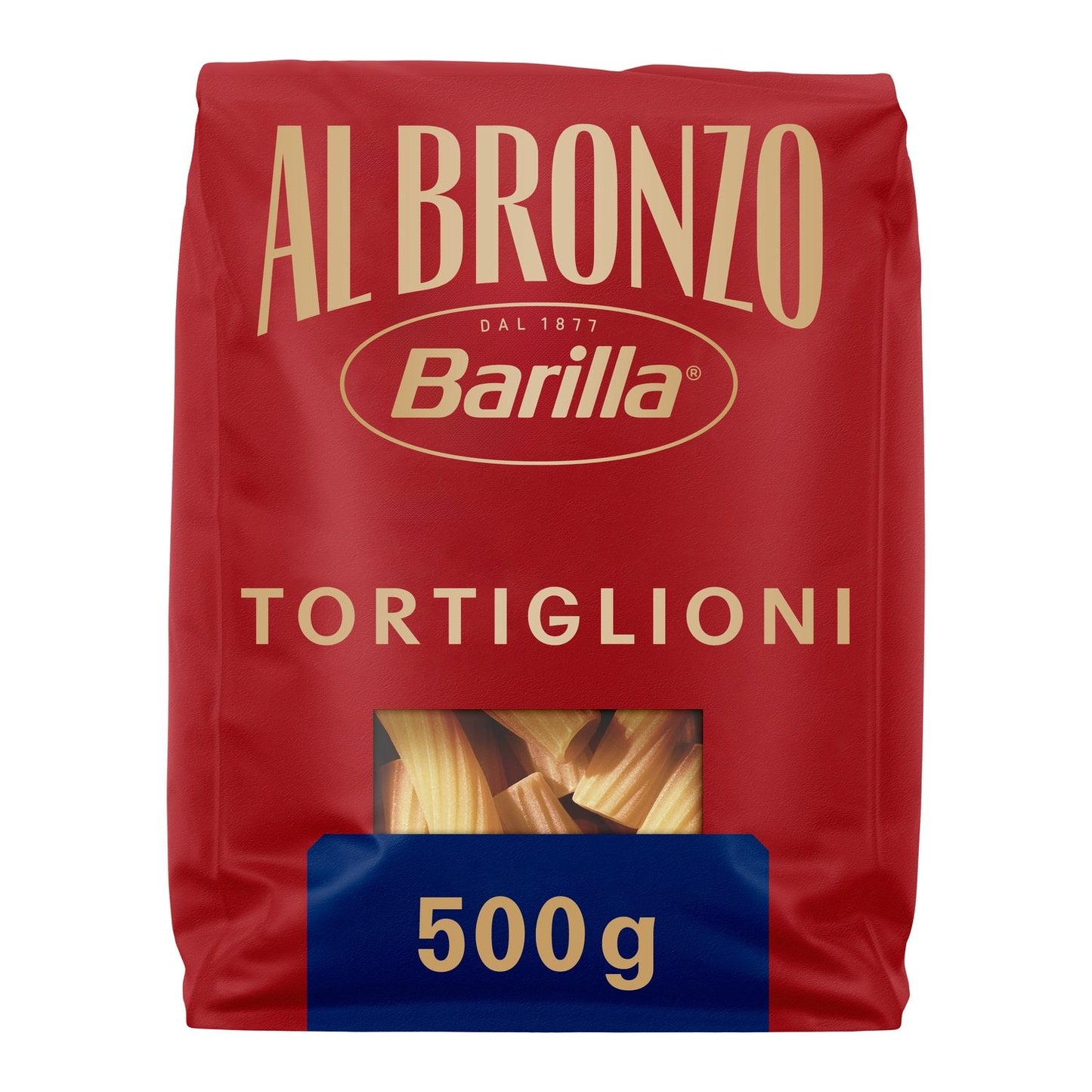Pâtes Tortiglioni Al Bronzo BARILLA le sachet de 500g