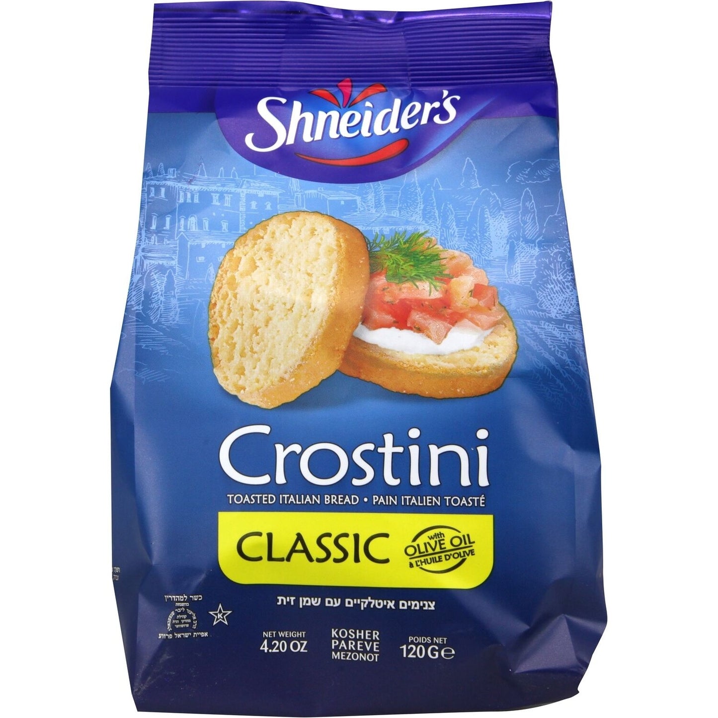 SHNEIDER'S Classic Crostini Appetizer Biscuits