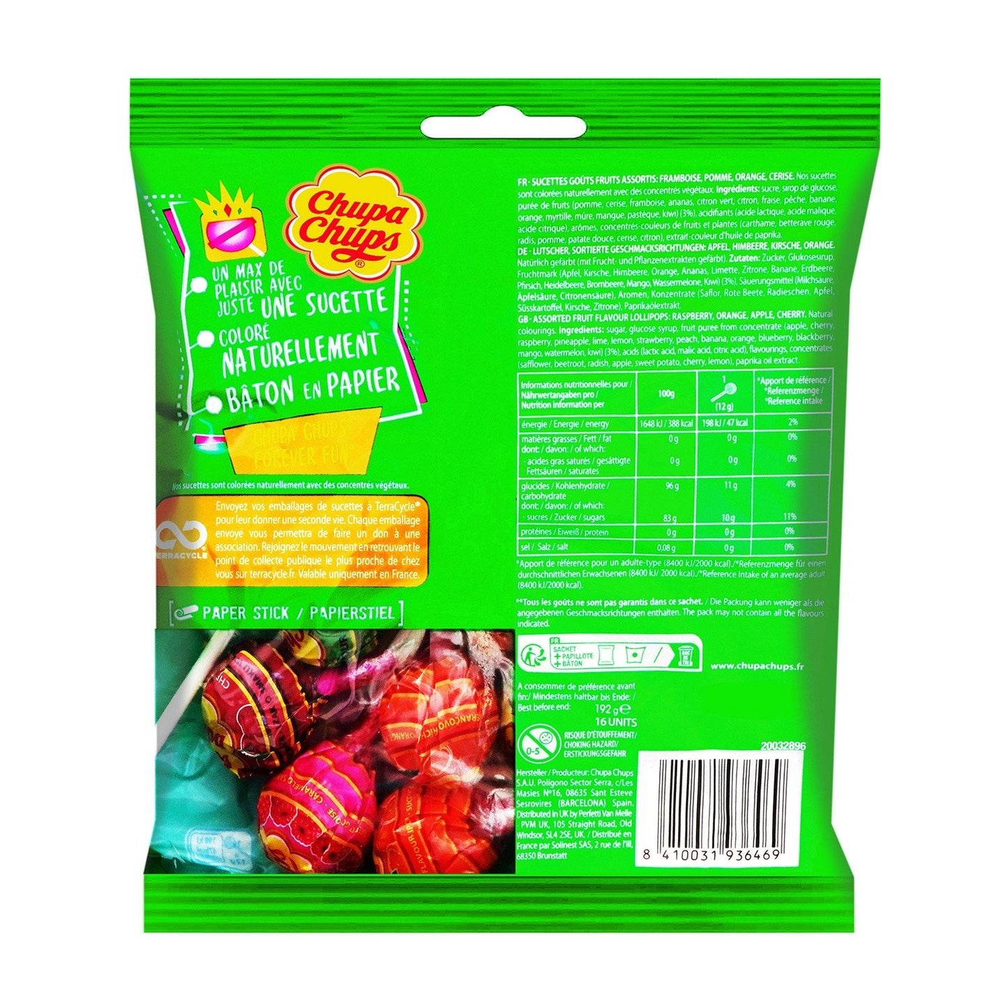 Chupa Chups Fruchtlutscher
