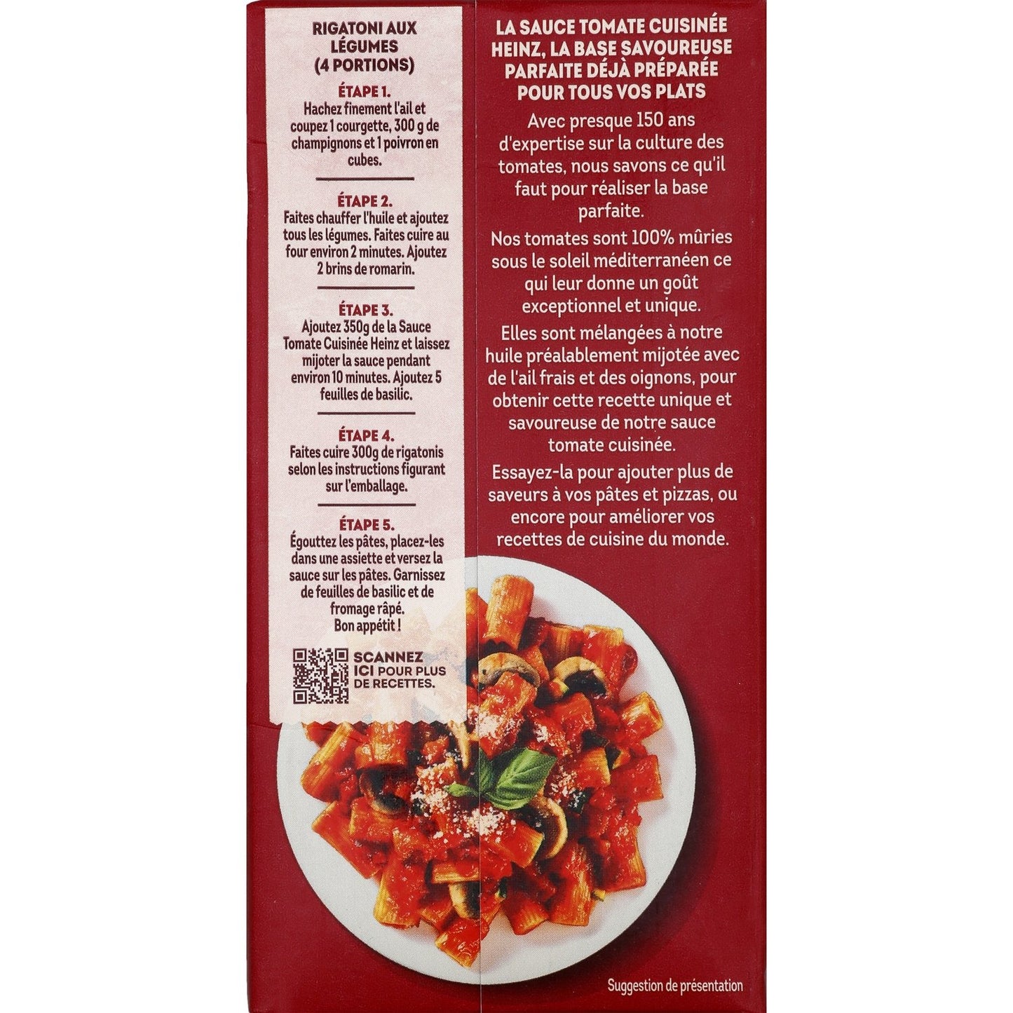 HEINZ Original Garlic and Onion Cooked Tomato Sauce