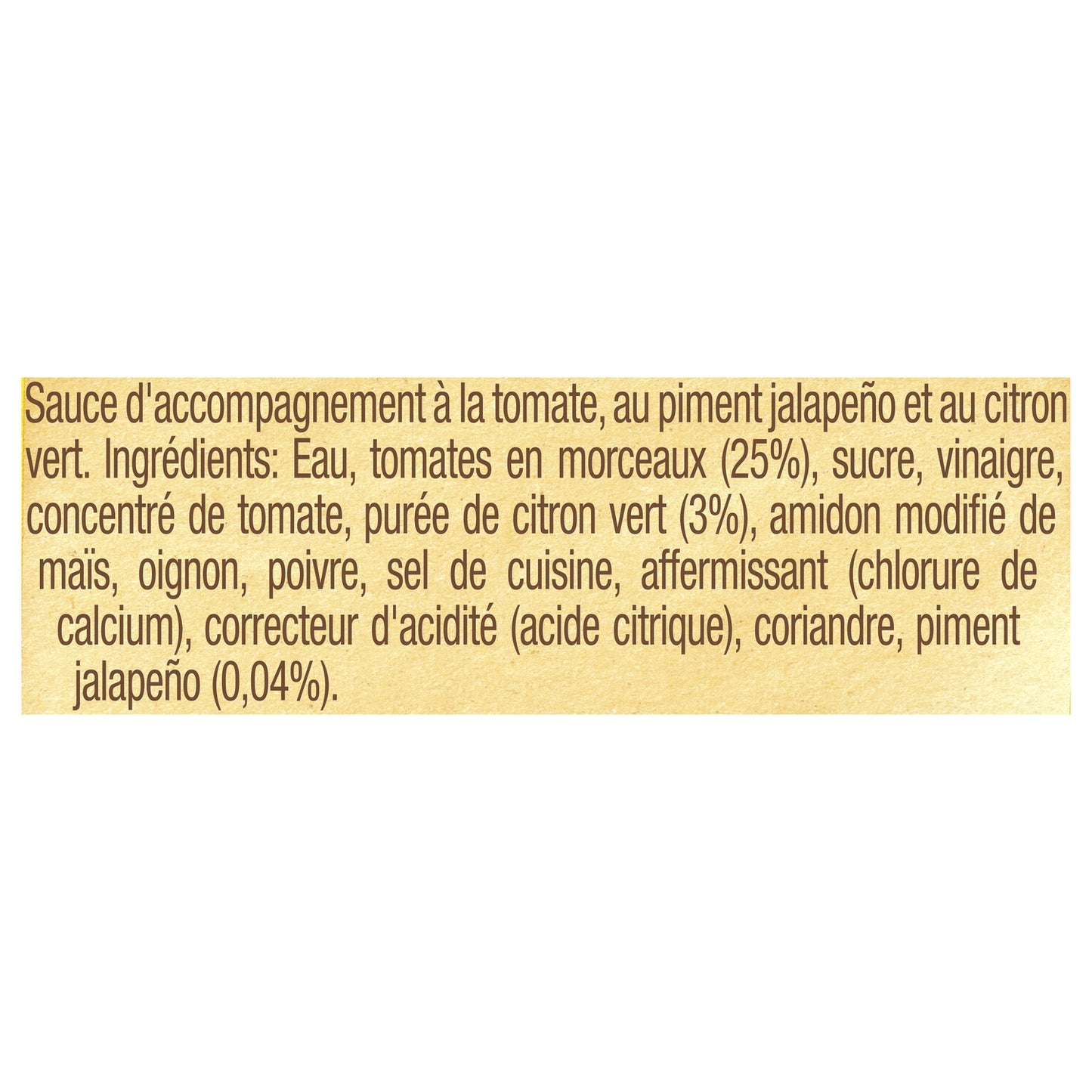 Süße Chili-Limetten-Sauce STREET VIBES OLD EL PASO