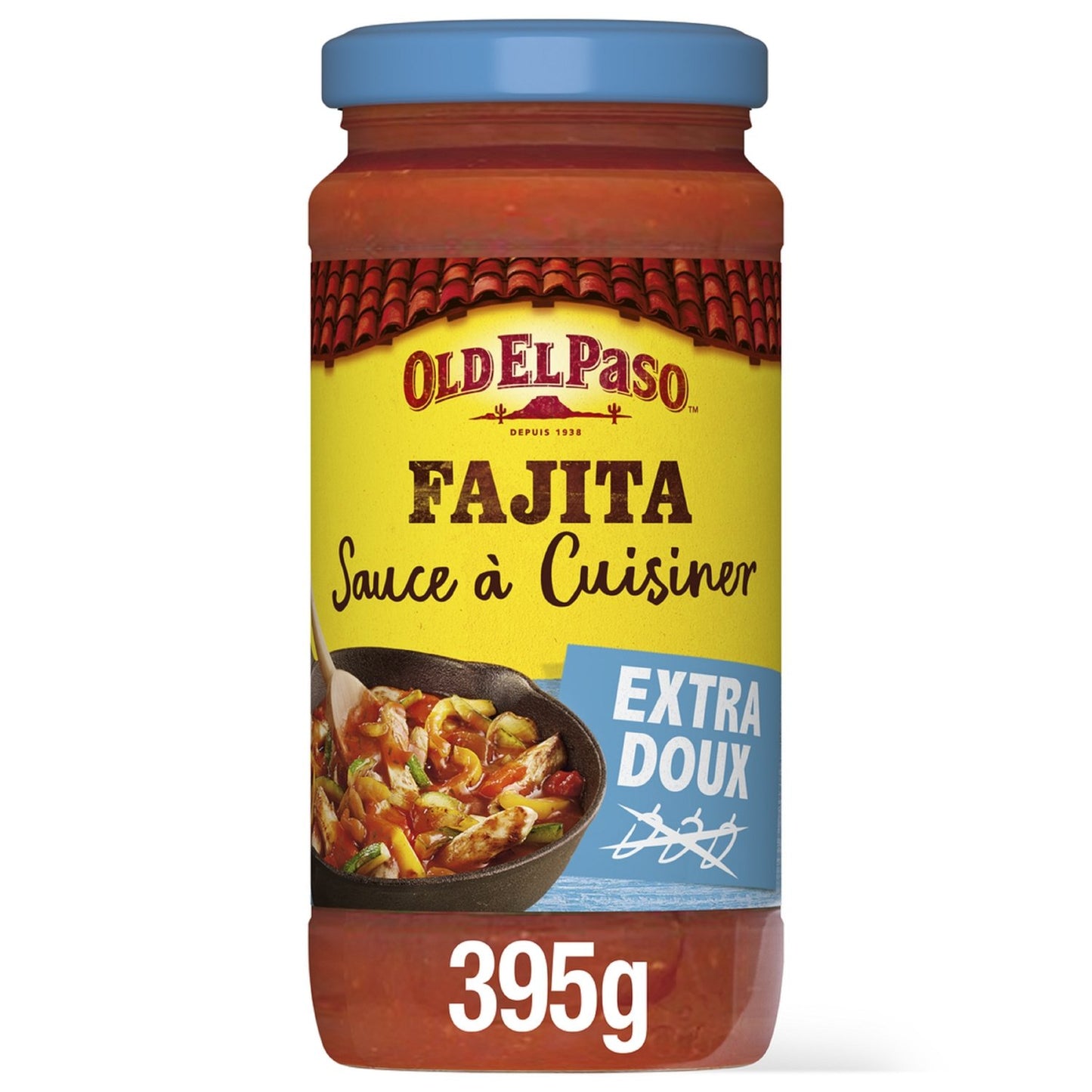 Sauce Fajita à Cuisiner Extra Doux OLD EL PASO le pot de 395g