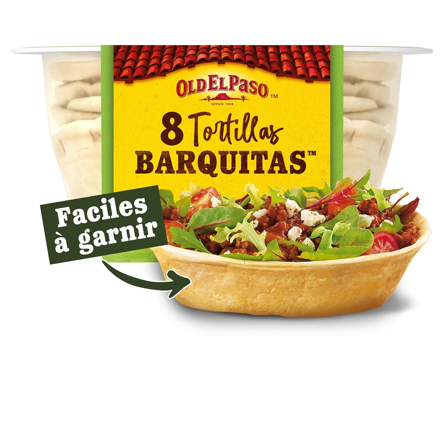 Tortillas Barquitas de Blé OLD EL PASO