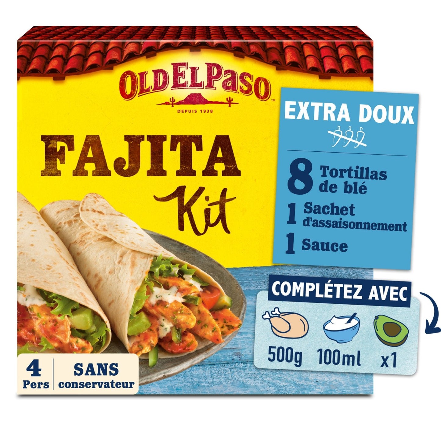 OLD EL PASO Extra Mild Fajitas Kit
