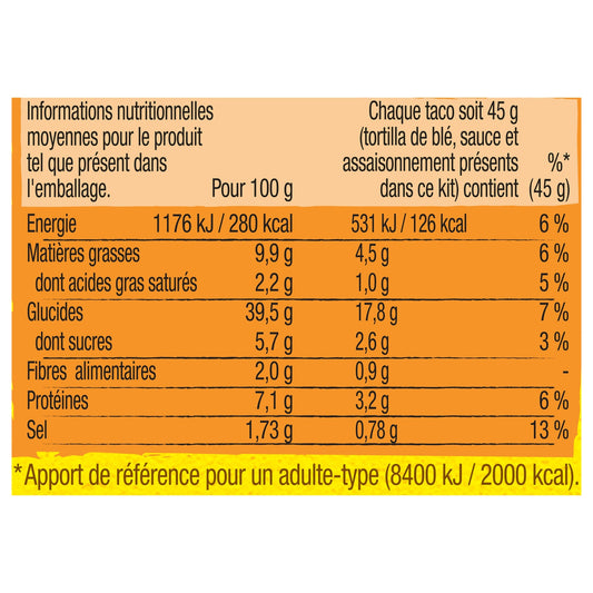 Extra weiches Tortilla-Taschen-Set OLD EL PASO