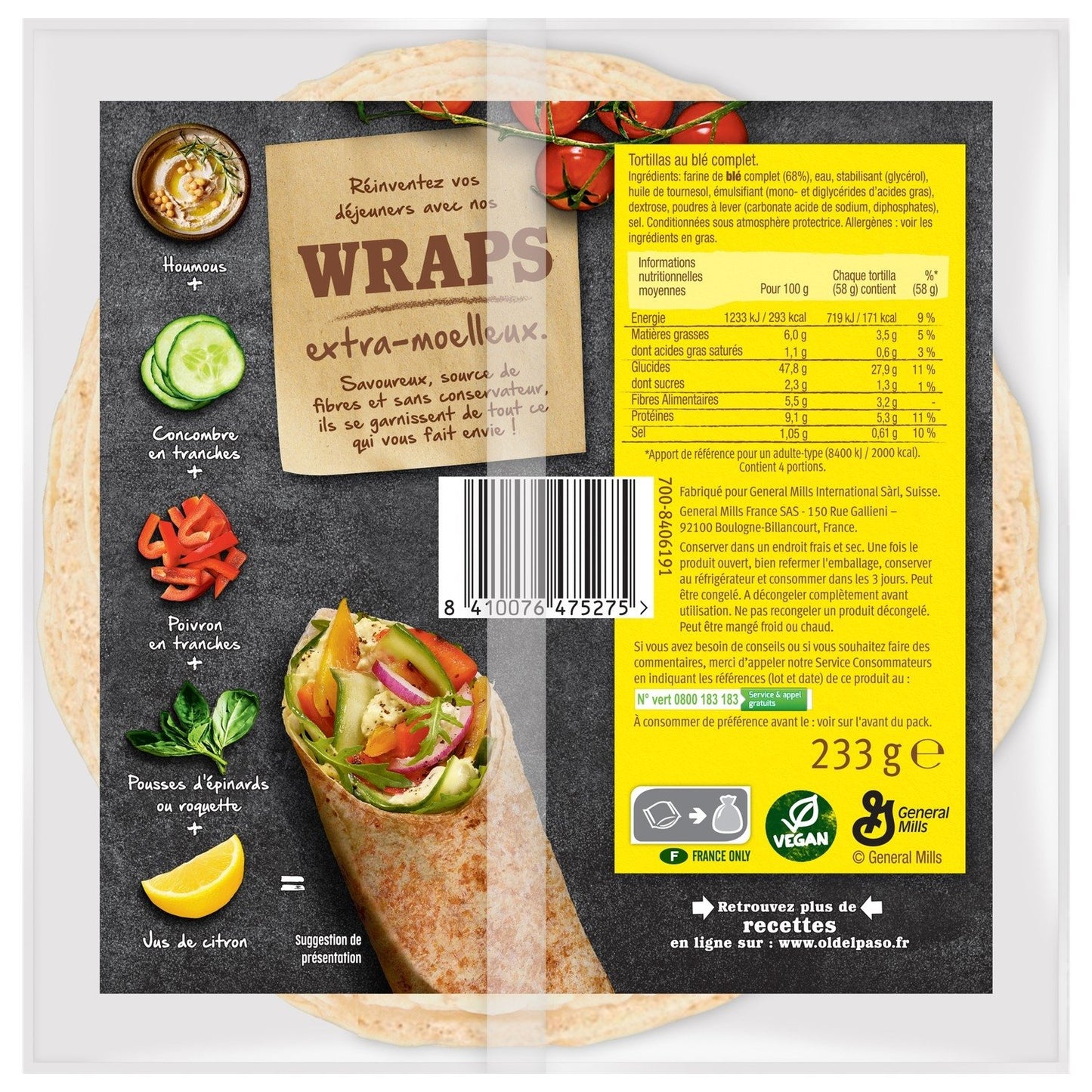OLD EL PASO Vollkorn-Wraps