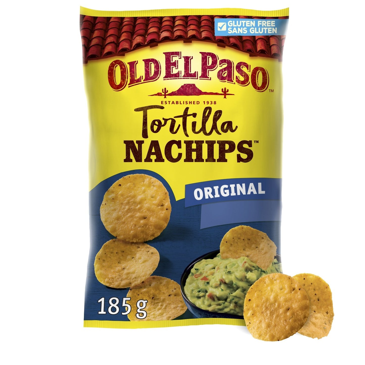 Chips Tortilla Nachips OLD EL PASO le sachet de 185g