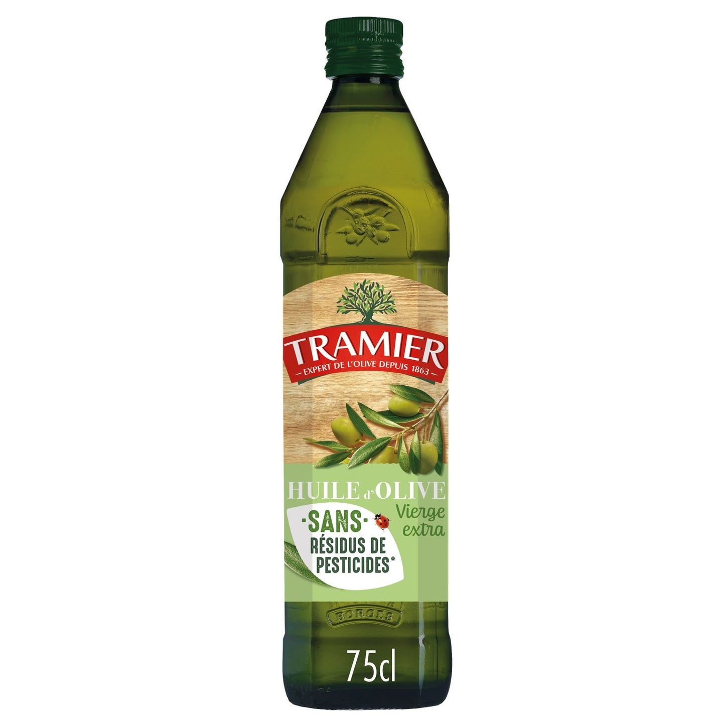 Huile d'Olive Vierge Extra TRAMIER la bouteille 750mL