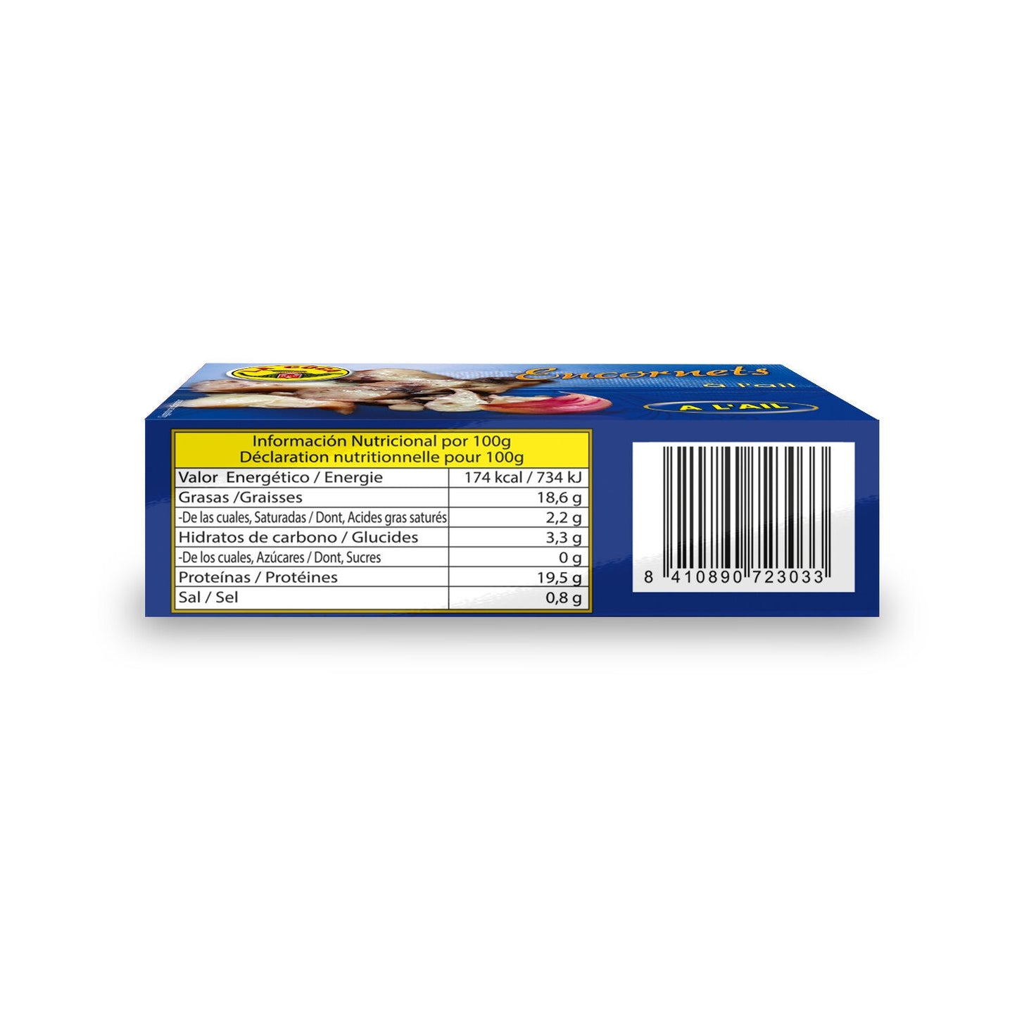 LA COCA Knoblauch-Tintenfisch