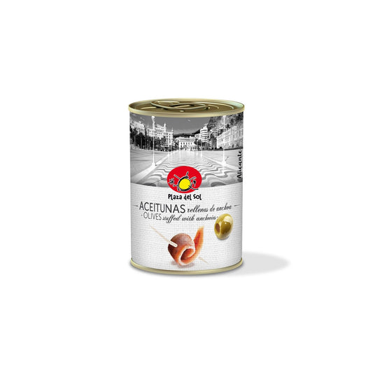Olives Vertes Farcies à l'Anchois PLAZA DEL SOL