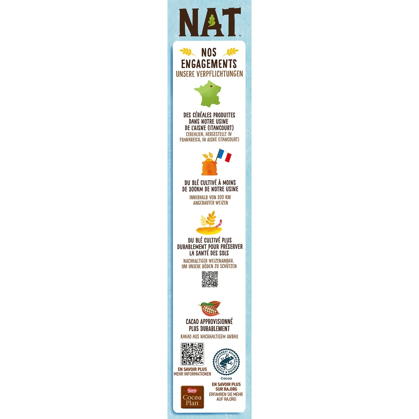 Céréales Crousti Fondant Choco Noisettes NAT